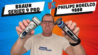 Braun Series 9 Pro vs Philips Norelco 9800 [upl. by Radnaxela]