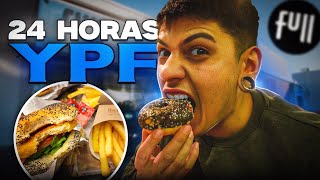 24 HORAS COMIENDO EN YPF Cuanto gaste [upl. by Ipoillak]