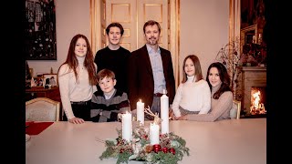 Kronprinsfamiliens julehilsen 2020 [upl. by Ahsel997]