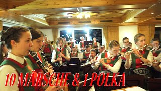 Blasmusik im Wirtshaus  10 Märsche und eine Polka [upl. by Rachaba]