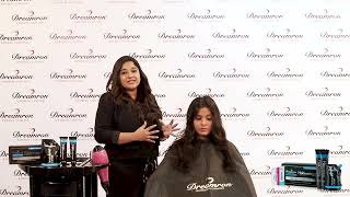 How to use the Dreamron Hair Straightener Special Salon Pack for Professionals [upl. by Rehsa]