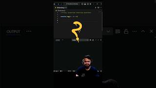 day59  Full Stack Interview  Can you solve this javascript question  coding shorts javascript [upl. by Ddarb975]