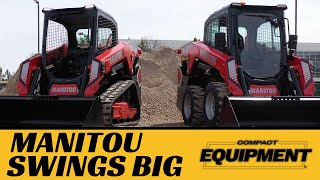 Manitou Is Swinging Big in the US with New VSeries Skid Steers VTSeries CTLs [upl. by Redmer176]