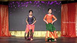 Srivalli  Saami Saami  Live dance by Nainika amp Thanaya  Pushpa  Tamil songs [upl. by Dyer541]