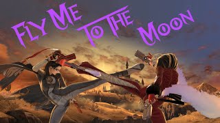 Fly Me To The Moon  Smash Ultimate Bayonetta Montage [upl. by Comras111]