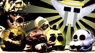 GOOD ENDING  Five Nights at Freddys 3 All Minigames COMPLETE [upl. by Eked]