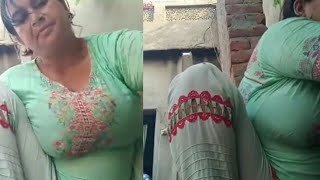 Aj bht Garmi hai  Bartan wash krty hoy puri Gili ho gye hon  Desi Aunty Cleaning Vlog [upl. by Casilde]