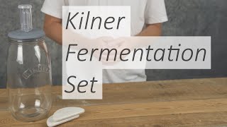 Kilner Fermentation Set with Air lock and Ceramic Weights included [upl. by Rae]