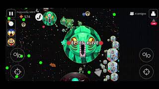 EPTES LIVE🔴🔴 AGARIO MOBILE MACRO ZOOM [upl. by Friederike]