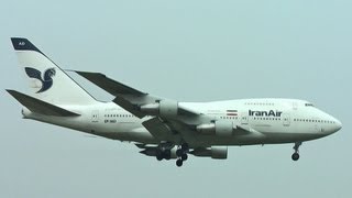 EPIAD Iran Air Boeing 747SP86 landing at Narita Airport 成田空港 [upl. by Enitsed495]