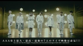 AAA  「AAA Special Live 2016 in Dome FANTASTIC OVER」Digest [upl. by Annairda]