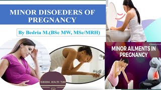 WHAT ARE MINOR DISORDERS DURING PREGNANCYMINOR AILMENTS IN PREGNANCYmorning pregnancysymptoms [upl. by Hurty]