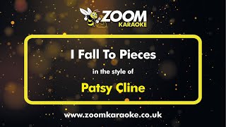 Patsy Cline  I Fall To Pieces  Karaoke Version from Zoom Karaoke [upl. by Ramled]