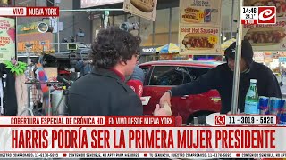 Elecciones en EEUU 2024 ¿Cuánto sale comer un pancho en Nueva York [upl. by Tnelc]