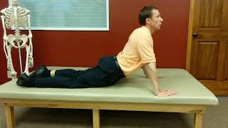 McKenzie Method for Low Back Pain amp Sciatica  Extension in Lying  The Best Exercise [upl. by Esra]