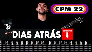 【CPM 22】 Dias Atrás  cover by Masuka  LESSON  GUITAR TAB [upl. by Warfourd]