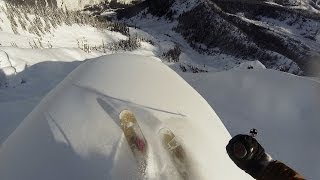 GoPro Skier vs Avalanche [upl. by Awram]