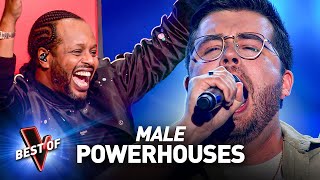 Breathtaking Male POWERHOUSE Blind Auditions on The Voice [upl. by Enidlarej394]