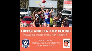 AFL Gippsland presents Female Football Gippsland Gather Round 2024 [upl. by Cheryl]