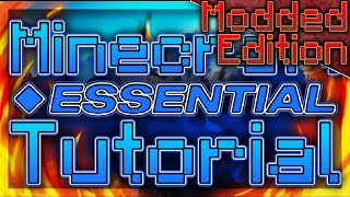 How To Make A MODDED Server With Essential Mod Minecraft Essential Tutorial [upl. by Lea]