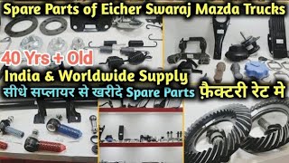 Asias Biggest Wholesale Market of Truck Spare Parts  Oswal Spare parts of Eicher Swaraj Mazda LCV [upl. by Ardehs]