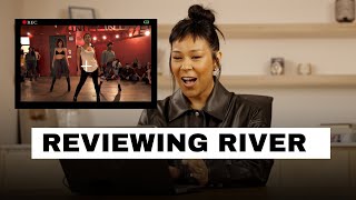 Reacting to viral choreography quotRiverquot Tutorial available now [upl. by Mast851]