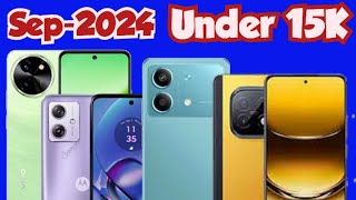 Top 5 smartphone  Under Rs 15000  September 2024 [upl. by Ballinger688]