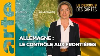 Allemagne  des contrôles et des questions  Le Dessous des Cartes  ARTE [upl. by Yebot]