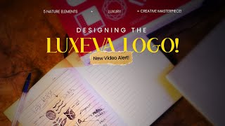 Day3 Luxeva Logo Design  Merging Creativity and Luxury in One Design youtubeshorts logodesign [upl. by Nalyad]