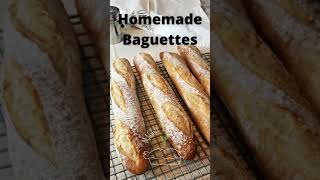 Homemade Baguettes [upl. by Ellerred]