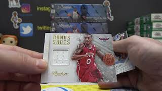 Hais 201314 Panini Prestige NBA Basketball Box Break [upl. by Levram]