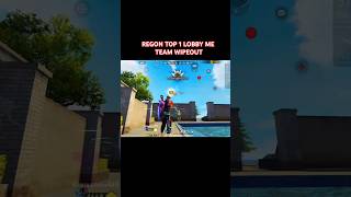 1vs4 clutch regon top1 lobby freefire viralshort video31 [upl. by Oynotna]