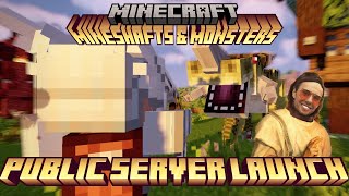 Mineshafts amp Monsters SERVER LAUNCH [upl. by Anaujat196]