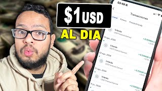 ASI GANO  1 DOLAR 1200 ARS POR DIA CON NEXO y TE CUENTO COMO HACERLO [upl. by Drice]