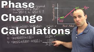 Gen Chem II  Lec 3  Phase Change Calculations [upl. by Duston]