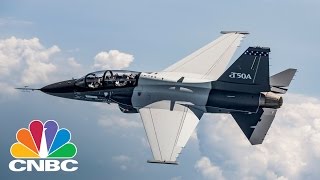 Inside Lockheed Martins T50A  Power Lunch  CNBC [upl. by Rebmit]