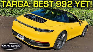 2021 Porsche 911 Targa 4S The BEST 992 yet [upl. by Fanchon]