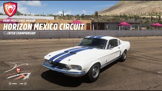 TRIAL  MINI MUSTANG MIXUP with SHELBY GT500 67 RWD 392ps 288kw PI700 FORZA HORIZON 5 GAMEPLAY [upl. by Tressa81]