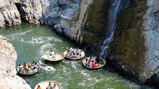 Hogenakkal Water Falls tamilnadu New Video Hangenakkal [upl. by Fates209]