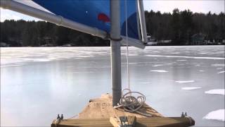 Ice Boating in New Hampshire [upl. by Amik]