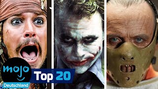 Top 20 Beste Filmfiguren aller Zeiten [upl. by Tychon]