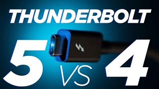 Thunderbolt 5 vs Thunderbolt 4 Everything you need to know [upl. by Llezniuq]