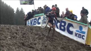 Superprestige Cyclocross 5  Spa Francorchamps  Highlights  13122015 [upl. by Tingey]