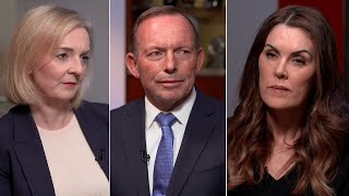 IN FULL Liz Truss and Tony Abbott issue grim assessment of the West [upl. by Nalyak258]