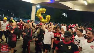 DESCIDA DA TORCIDA DO FLAMENGO CONTRA O FLUMINENSE  COPA DO BRASIL 2023  GANHAR FLA X FLU É NORMAL [upl. by Leuname314]