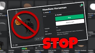 stop buying headless [upl. by Akenat489]