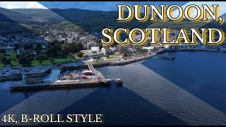 4K  Dunoon Scotland  BRoll Style  Family Short Holiday [upl. by Lenna511]