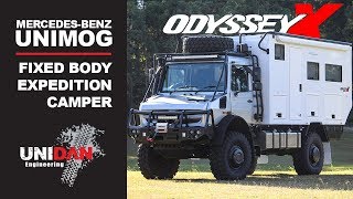 U5023 Unidan Odyssey X  Unimog Expedition Vehicle  UNIDAN ENGINEERING [upl. by Teddman]