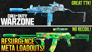 WARZONE New Top 5 BEST RESURGENCE META LOADOUTS After Update WARZONE Best Setups [upl. by Oab]