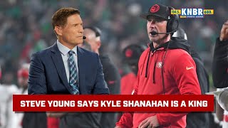 Steve Young Calls Kyle Shanahan a King  Tolbert amp Copes  12142023 [upl. by Feldstein891]